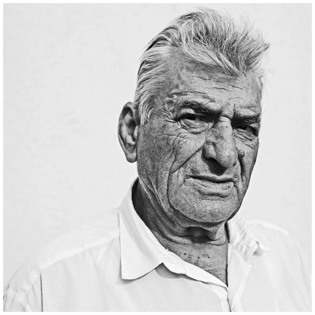 Portrait of a Croatian male journalist
